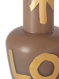 Hand-Blown Glass Baby Unnamed vase by Jakub Berdych Karpelis - Mocha