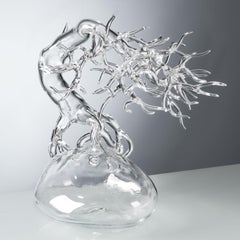 Hand Blown Glass Bonsai Sculpture 2019 #03