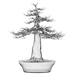 Bonsai-Skulptur aus mundgeblasenem Glas, 2022 #01, von Simone Crestani