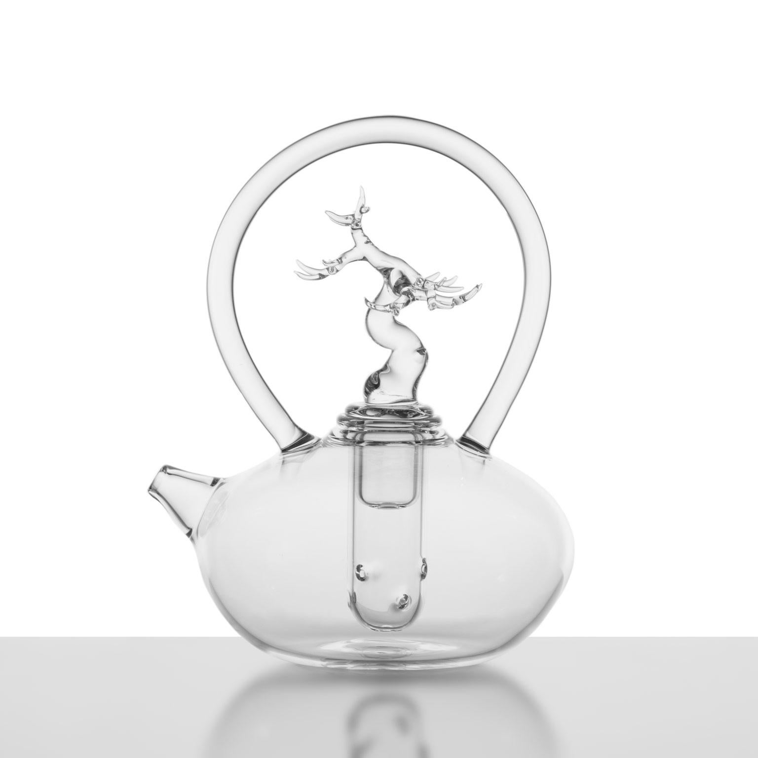 A Hand-Blown Glass Teapot by Simone Crestani

Bonsai Teapot is one of the pieces from the Nature Collection.

