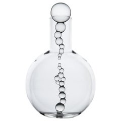Hand Blown Glass Bottle from Alchemica Collection by Simone Crestani