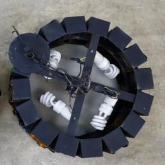 Hand Blown Glass Chandeliers by Feders