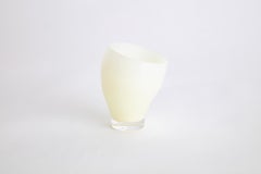 Hand Blown Glass Contrapposto Cup 1