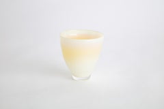 Hand Blown Glass Contrapposto Cup 10