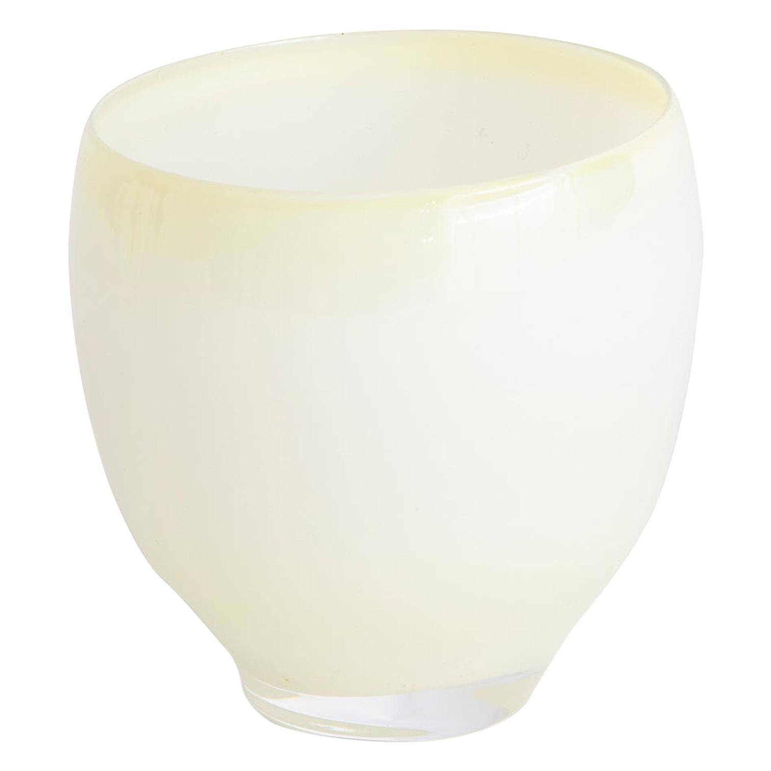 Hand Blown Glass Contrapposto Cup 3