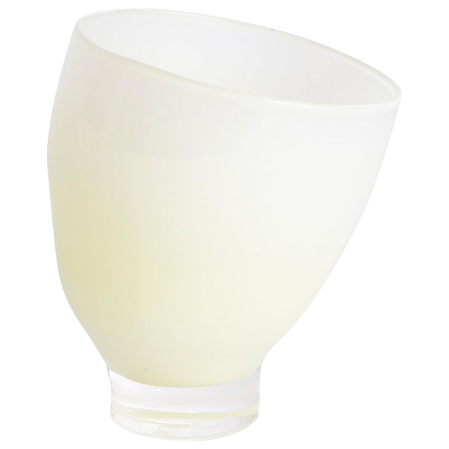 Hand Blown Glass Contrapposto Cup 5
