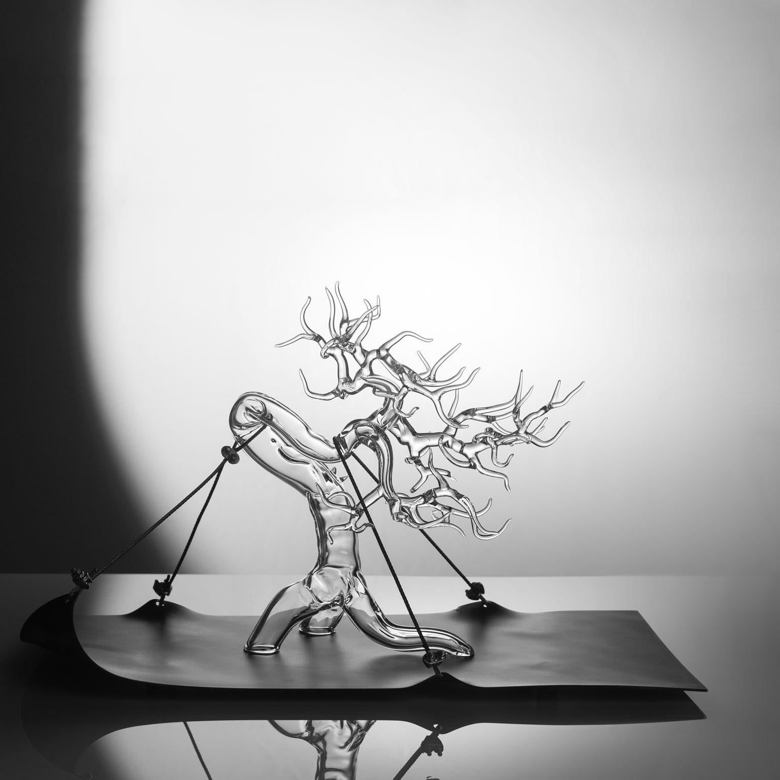 Tensione Esetica 2023 #01
Sculpture en verre soufflé à la bouche par Simone Crestani.

