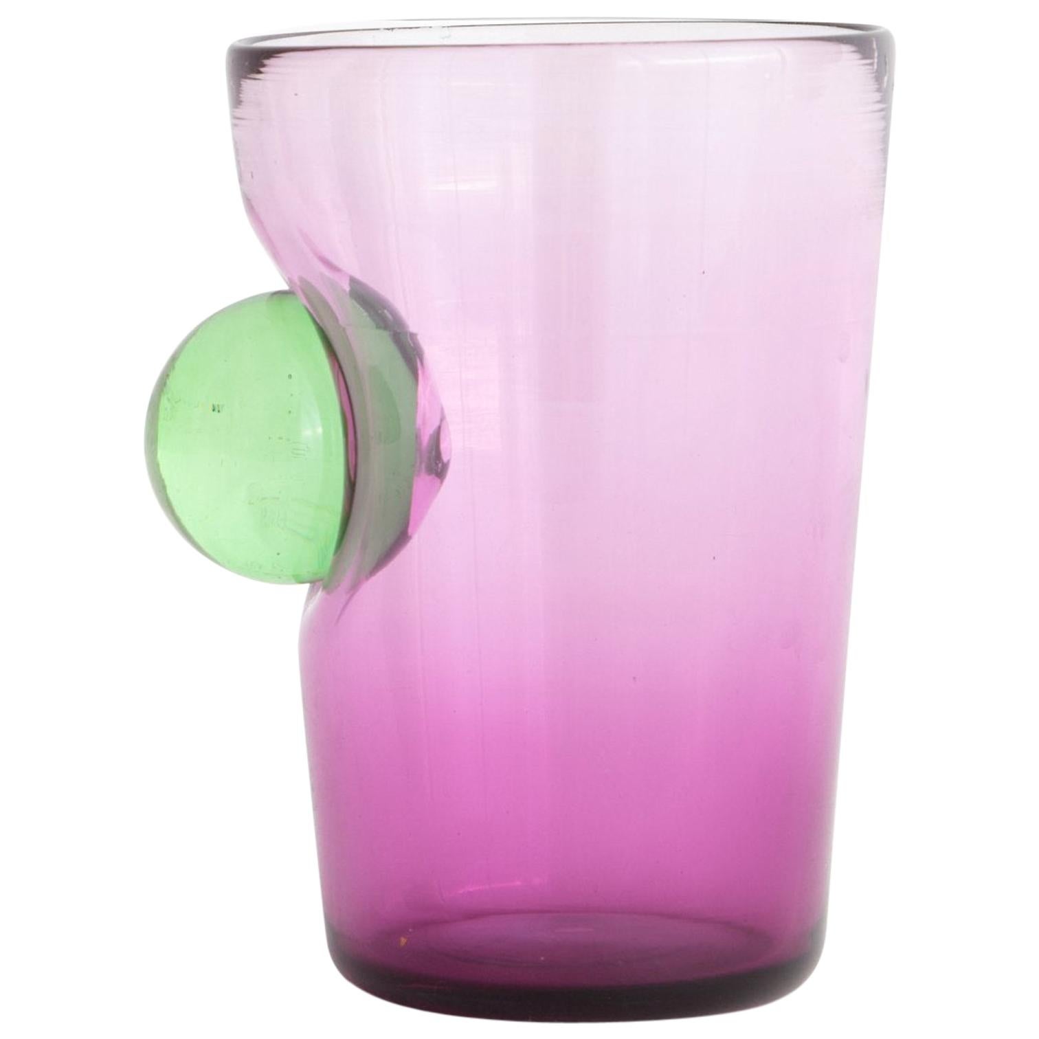 Tasse en verre soufflé à la main Sunrise Sunset Cup 1