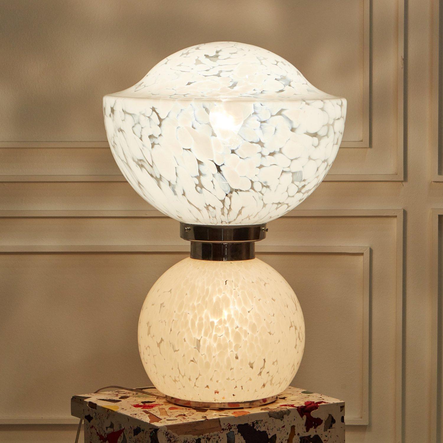 Hand Blown Glass Table Lamp in the Style of Carlo Nason, Italy 1970s 6