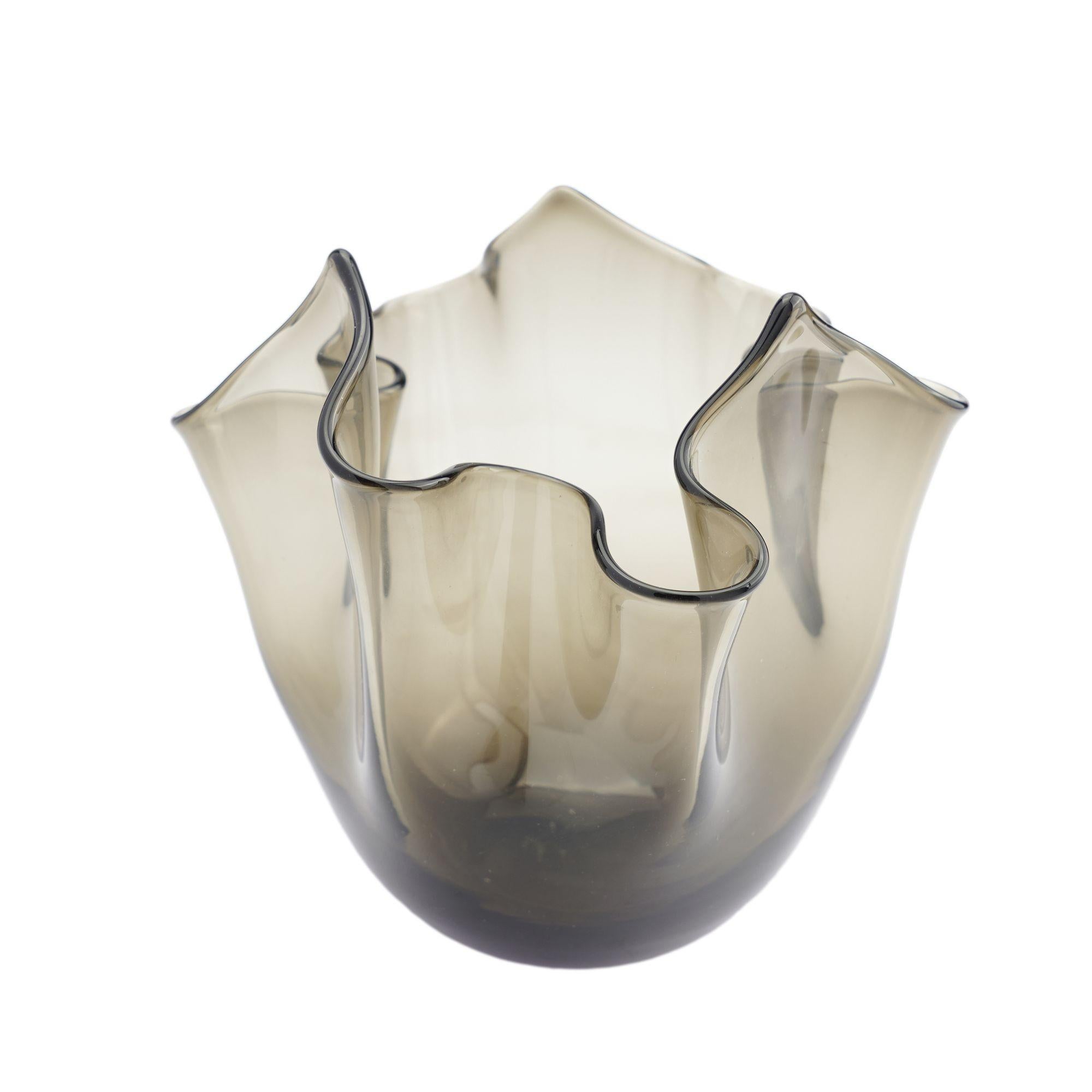 XX secolo Vaso Fazzoletto italiano soffiato a mano, anni '50 in vendita