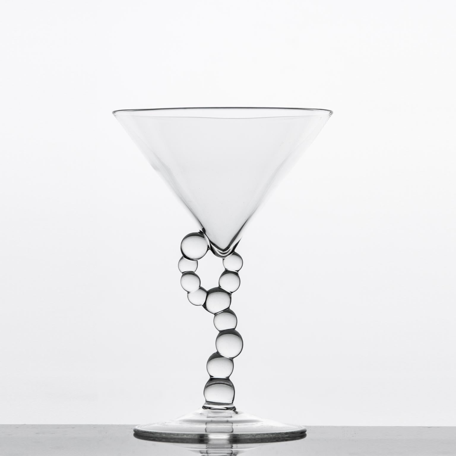 'Alchemica Martini Glass'
A Hand Blown Martini Glass by Simone Crestani

Alchemica Martini Glass is one of the pieces from the Alchemica Collection.

