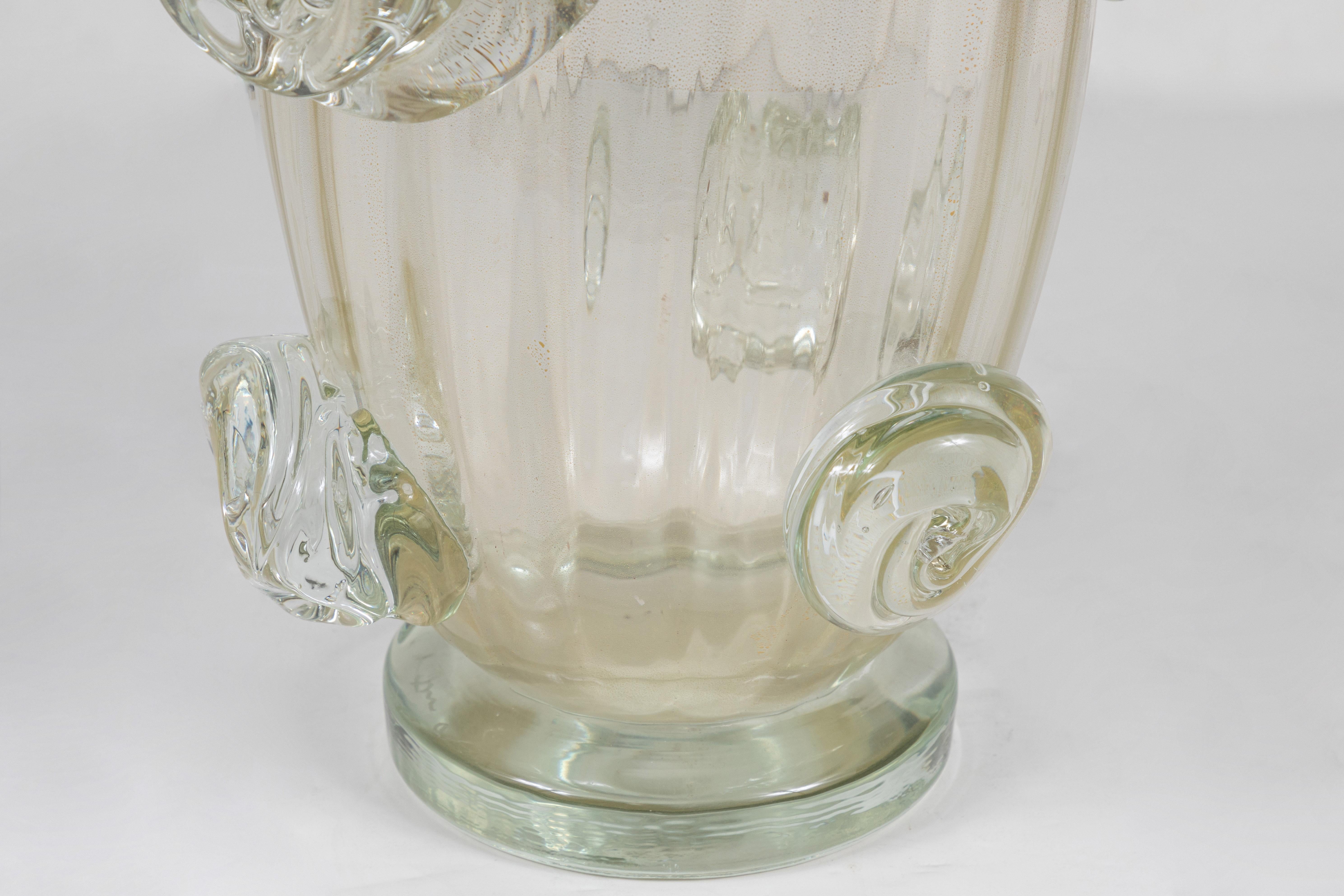 Hand Blown, Midcentury, Murano Vase 1