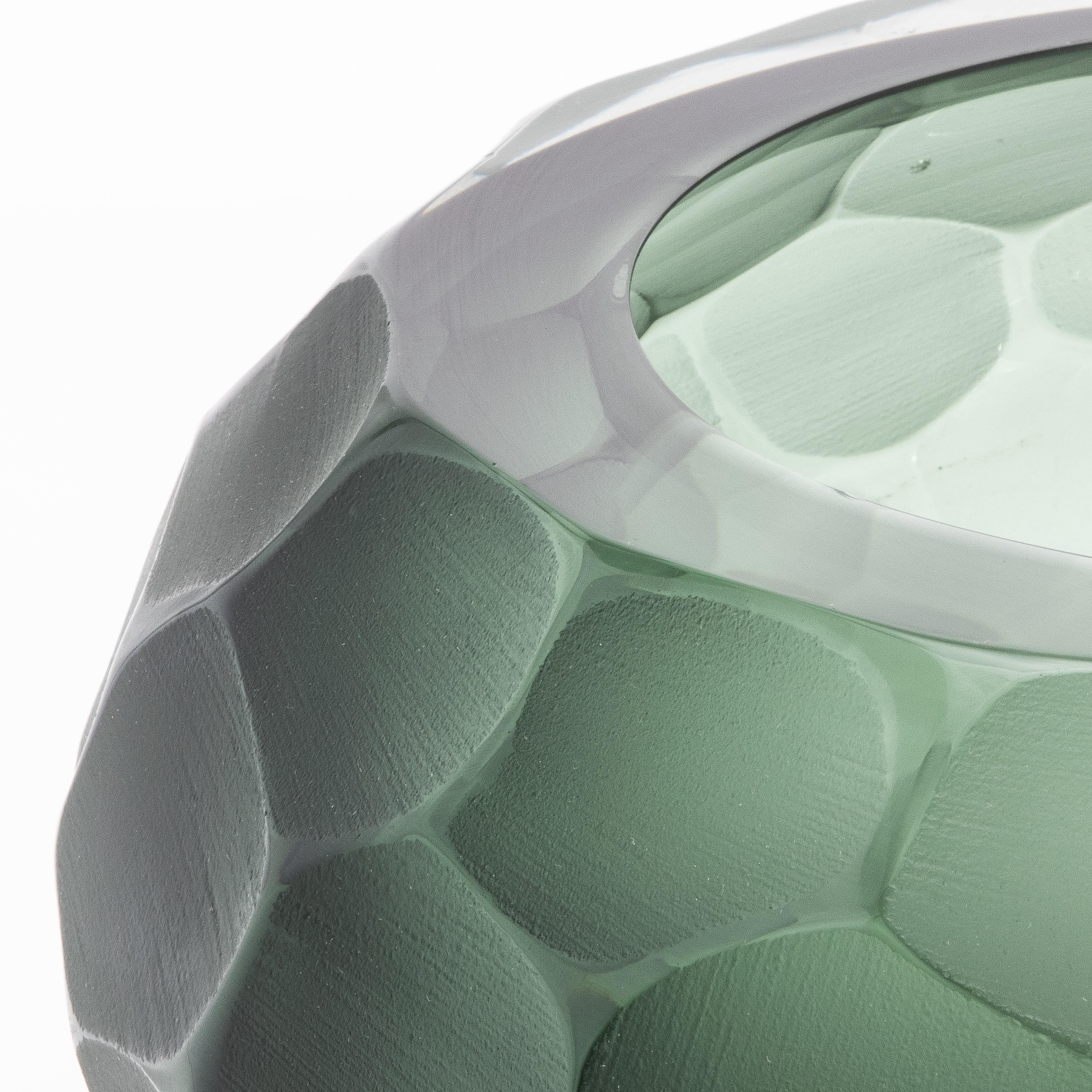 Moderno Ciotola moderna di Murano soffiata a mano in Greene & Greene Grande in vendita