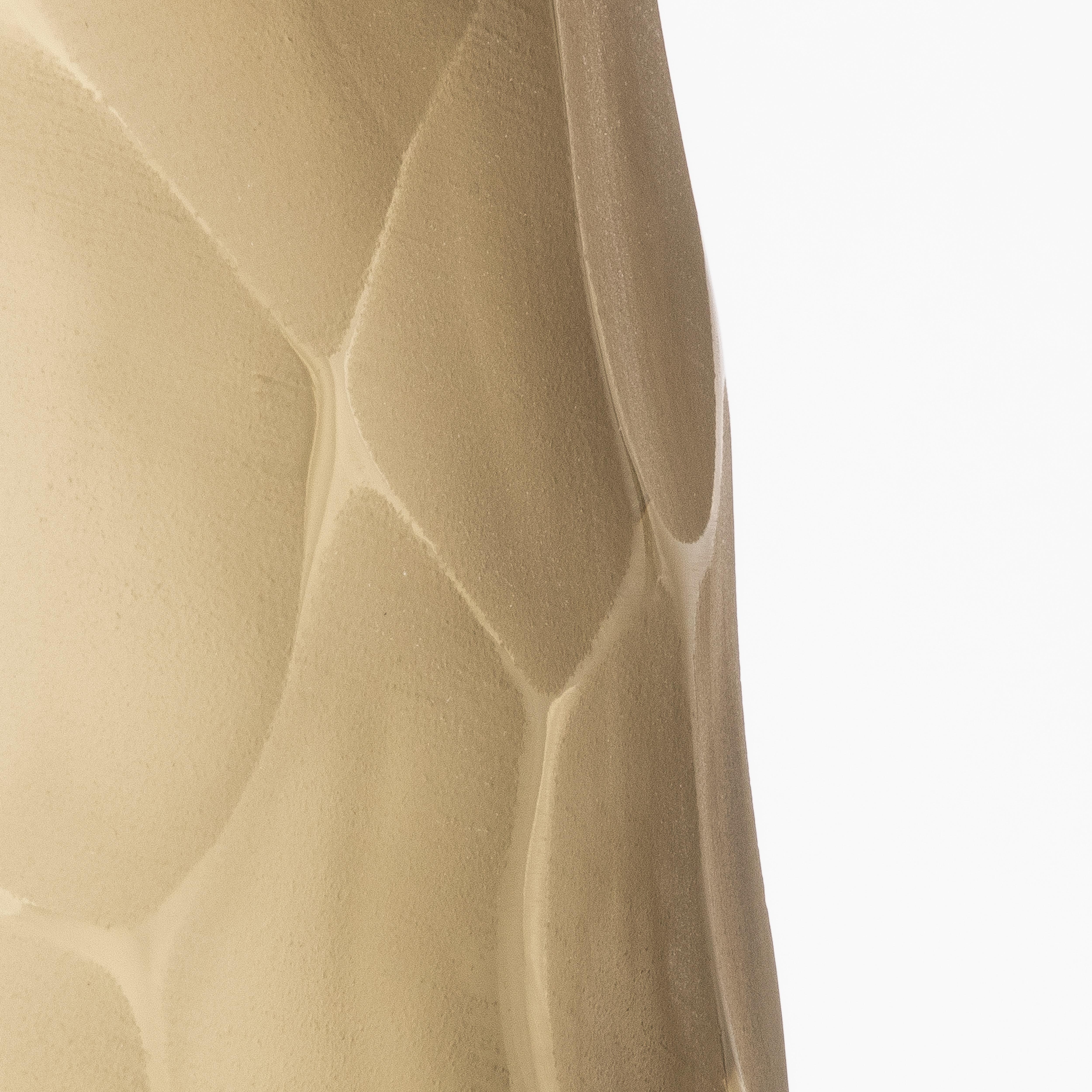 Italiano Vaso di Murano alto e moderno soffiato a mano in Greene & Greene Grande in vendita