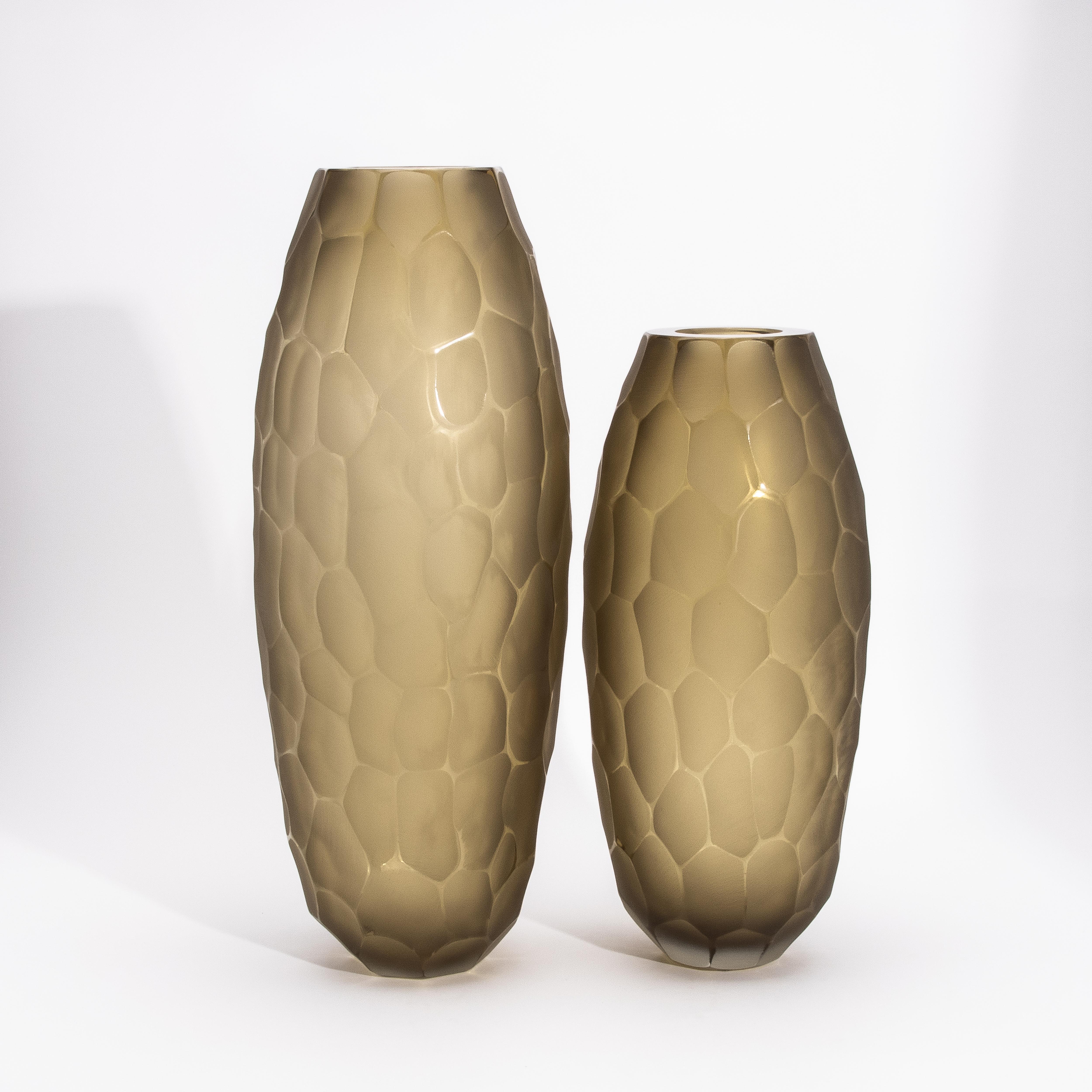 Vaso di Murano alto e moderno soffiato a mano in Greene & Greene medio In condizioni Nuovo in vendita a West Hollywood, CA