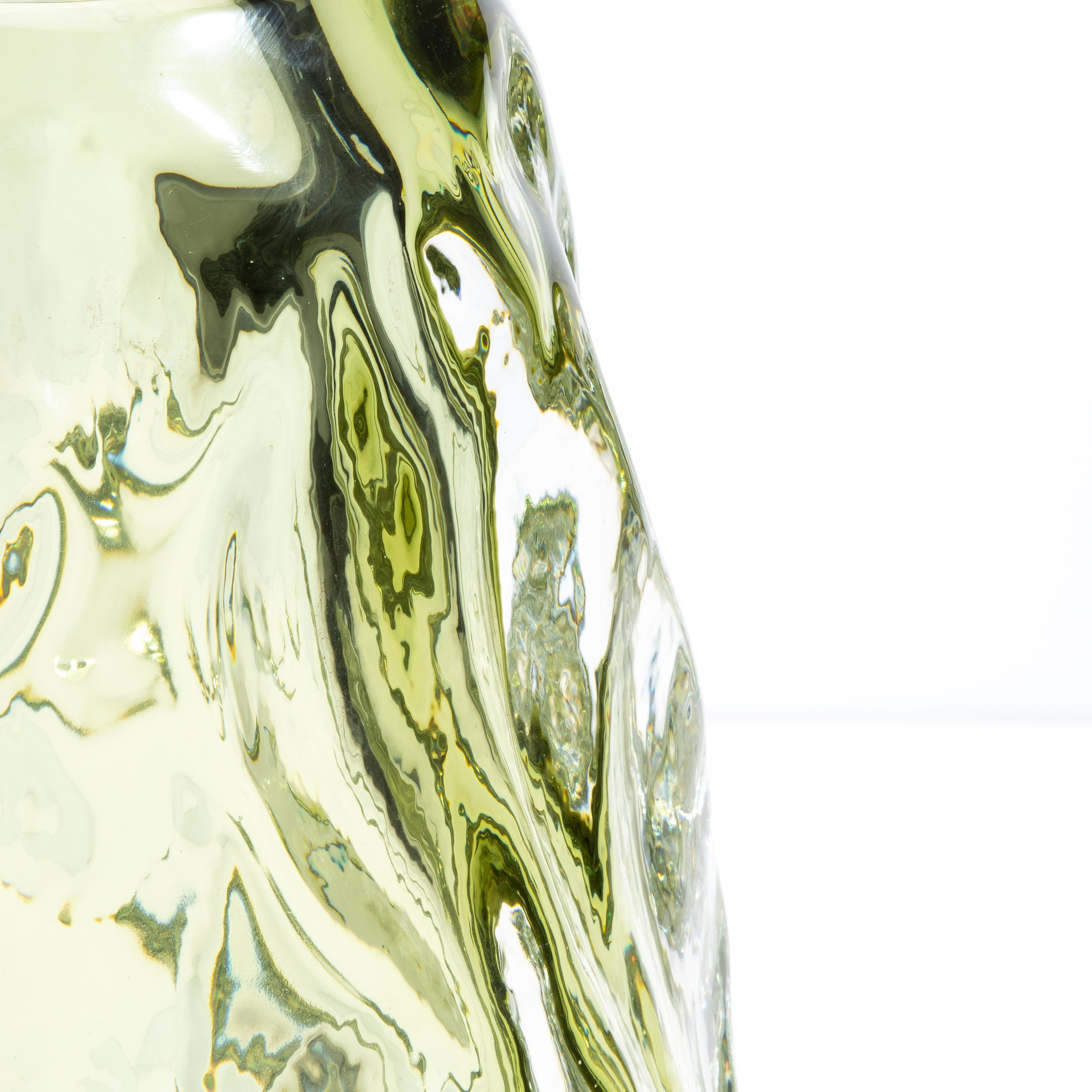 Vaso di Murano Burri soffiato a mano in Greene & Greene in vendita 1
