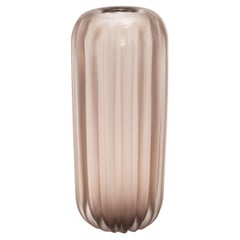 Hand-Blown Murano Cactus Vase in Amethyst Large
