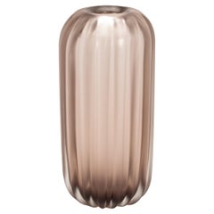 Hand-Blown Murano Cactus Vase in Amethyst Medium
