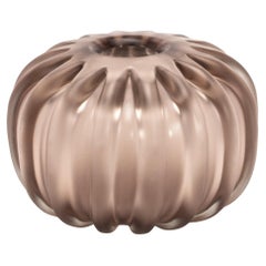 Hand-Blown Murano Cactus Vase in Amethyst Small