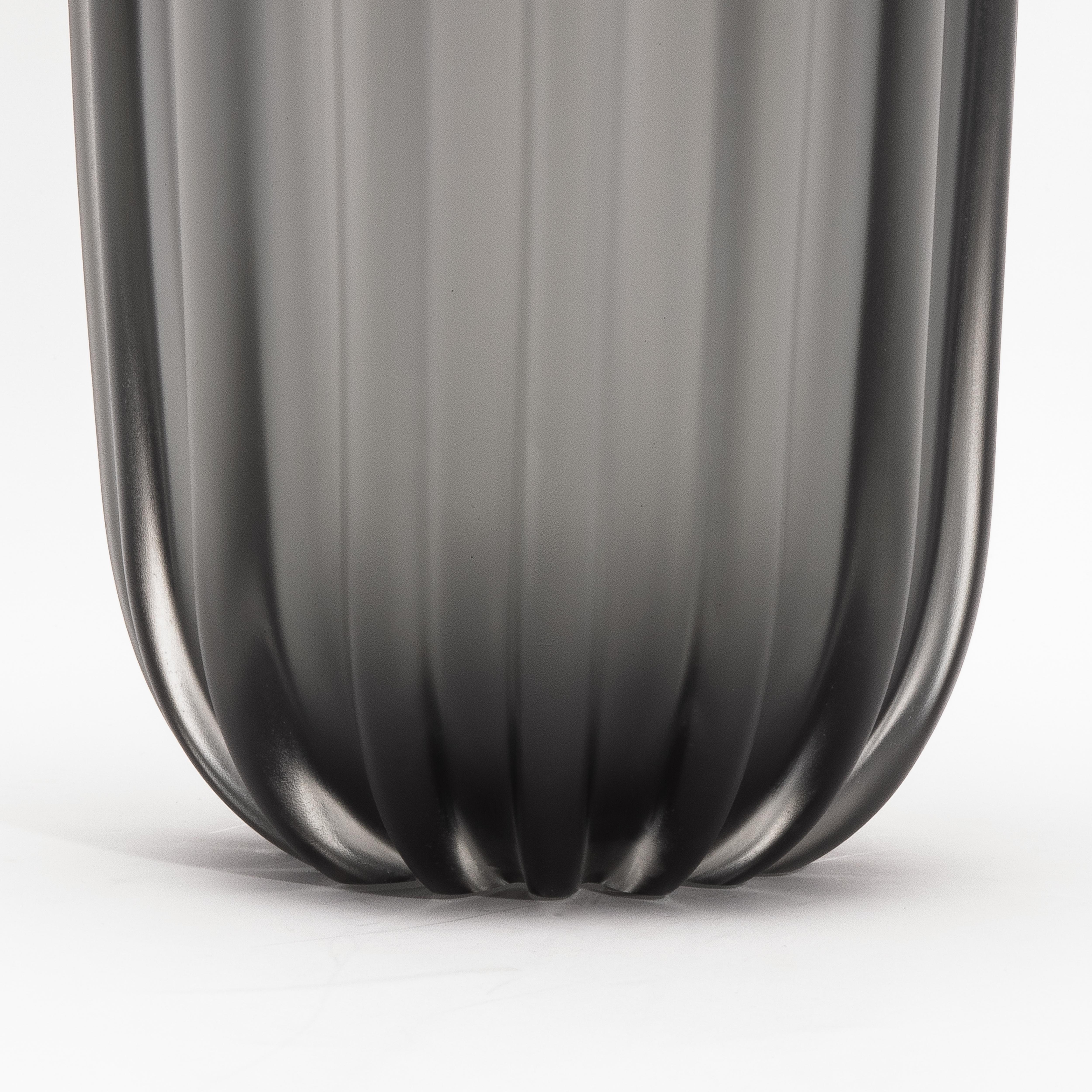Vaso Cactus di Murano soffiato a mano in grigio, grande In condizioni Nuovo in vendita a West Hollywood, CA