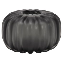 Hand-Blown Murano Cactus Vase in Grey Small