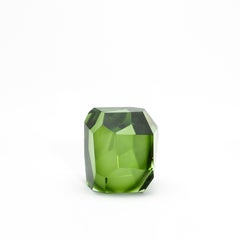 Hand-Blown Murano Diamond Sculpture