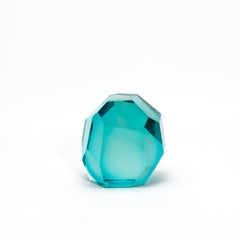 Hand-Blown Murano Diamond Sculpture