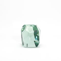 Hand-Blown Murano Diamond Sculpture