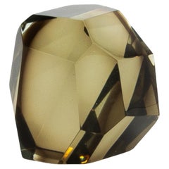 Hand-Blown Murano Diamond Sculpture