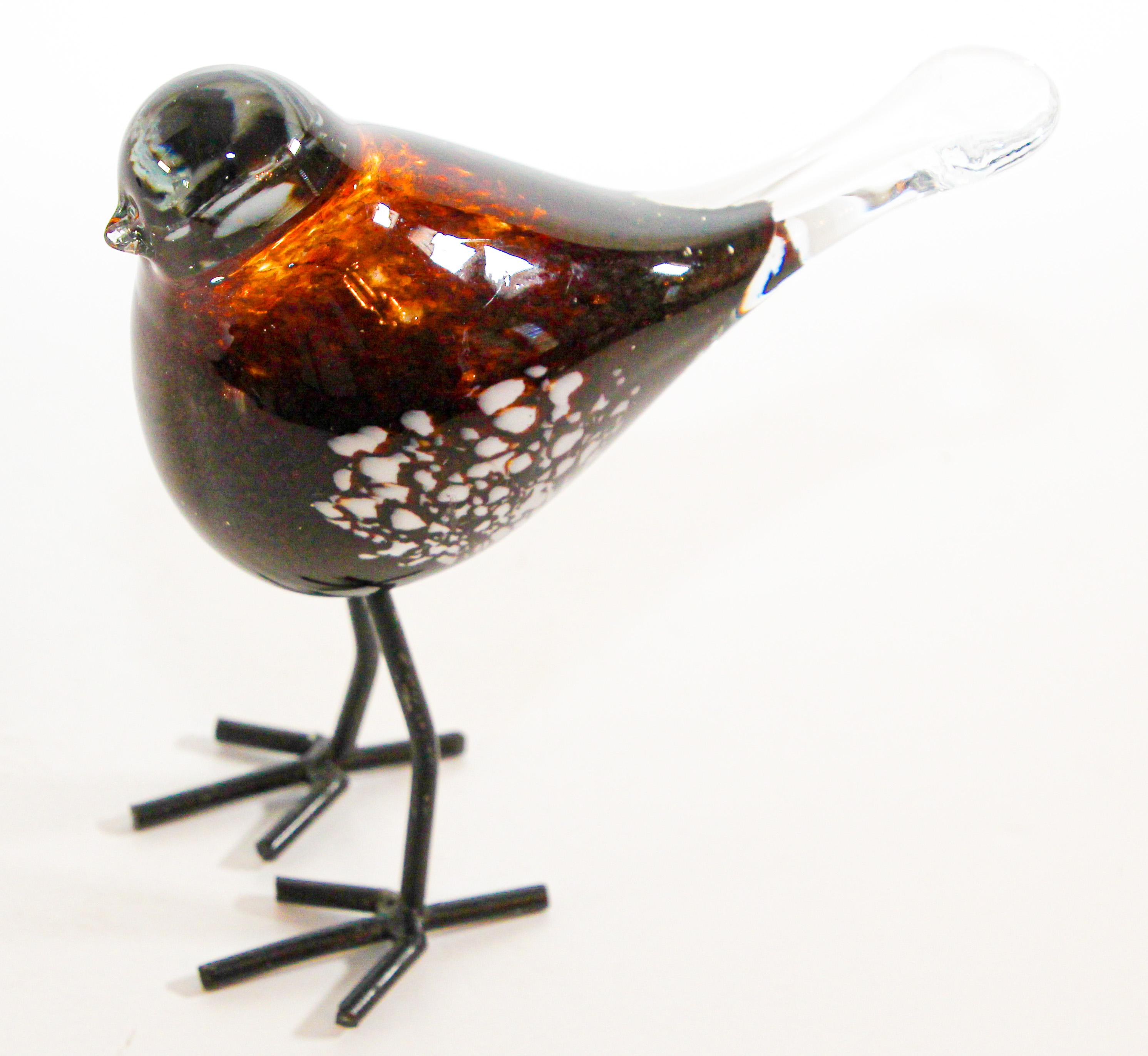 hand blown glass birds
