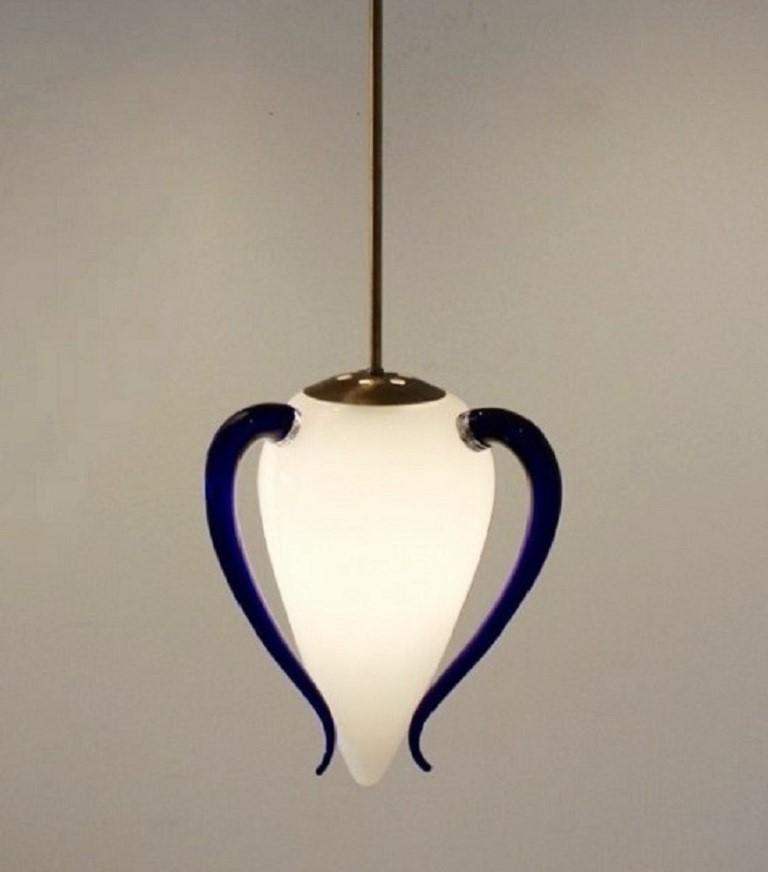 Colgante o farol de cristal de Murano Barovier & Toso, Italia en venta 1