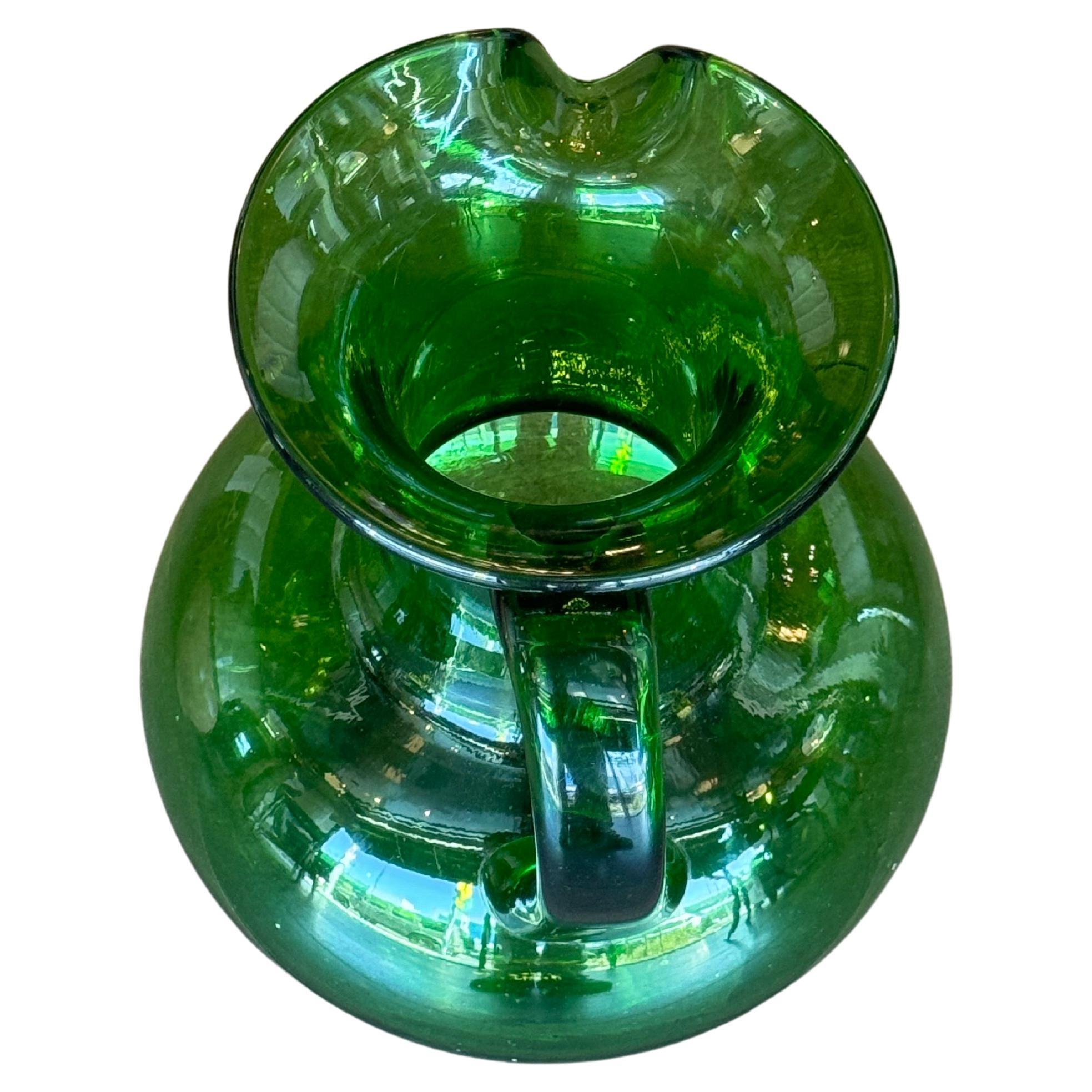 Hand Blown Murano Glass Pitcher, Circa 1980
Sourced by Martyn Lawrence Bullard from London, England
