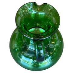 Hand Blown Murano Glass Pitcher, 1950's