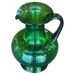 Hand Blown Murano Glass Pitcher, 1950's