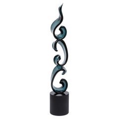 Escultura de Cristal de Murano Soplado a Mano "La Triple Cinta"