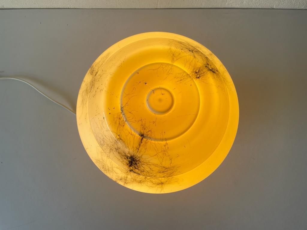 Lampada da tavolo in vetro di Murano soffiato a mano, anni '60, Italia in vendita 7