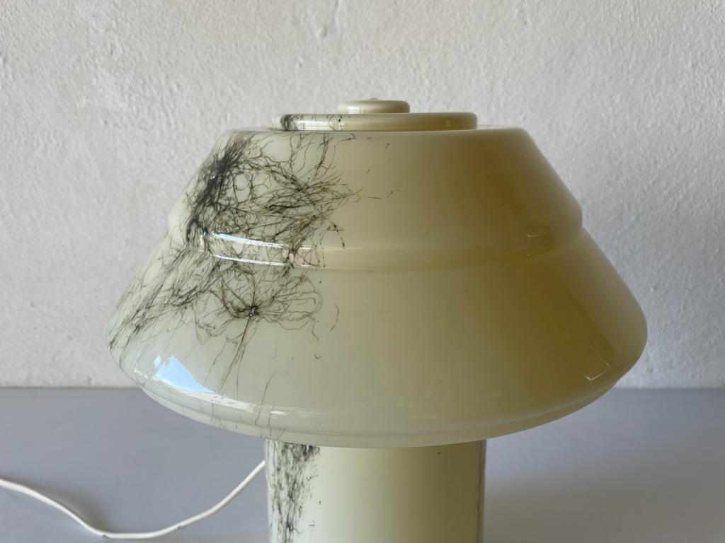 Lampe de bureau en verre de Murano soufflé à la main, années 1960, Italie en vente 9