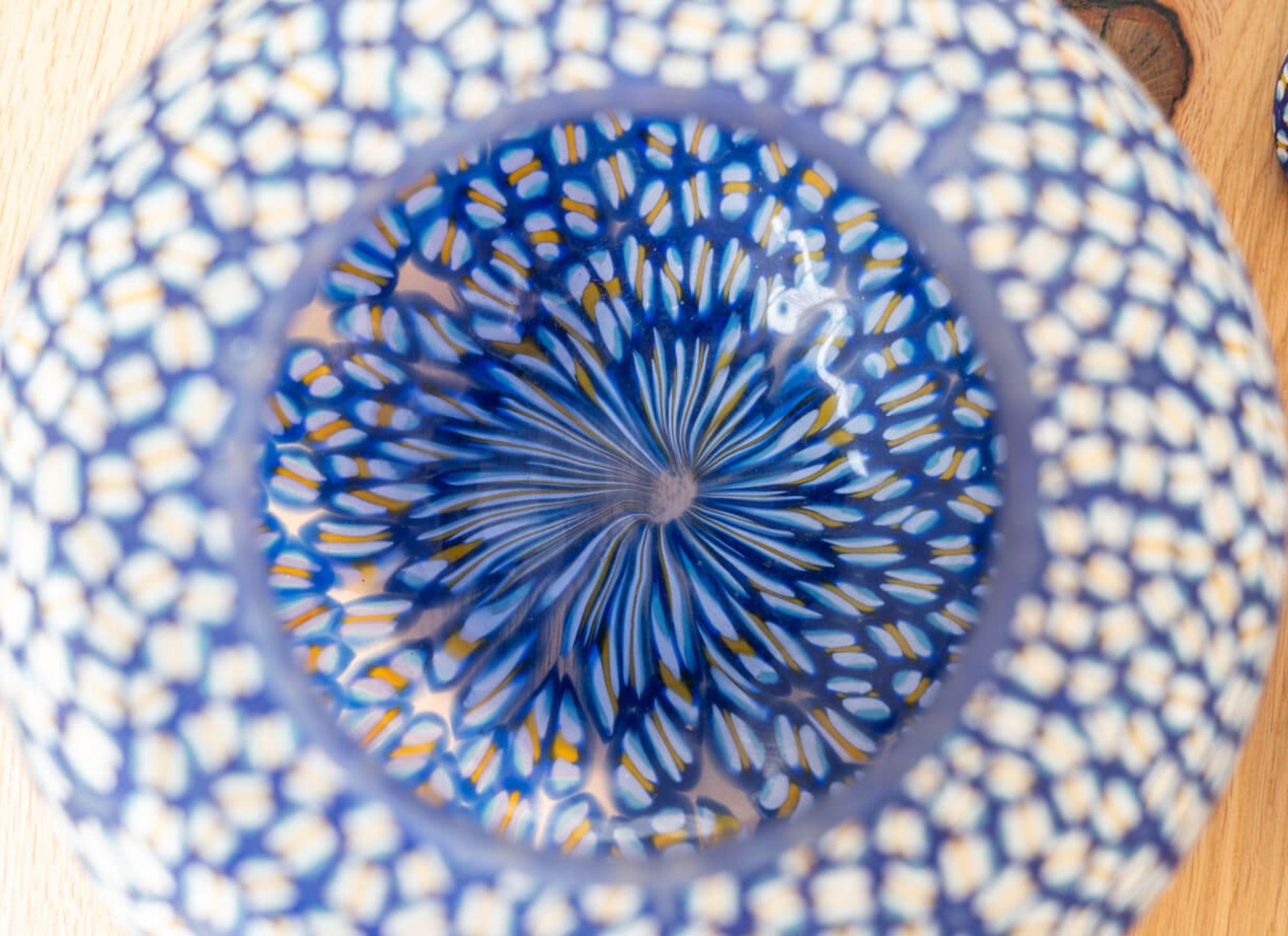 Set de lampes de table en verre de Murano soufflé à la main - années 1990 en vente 7