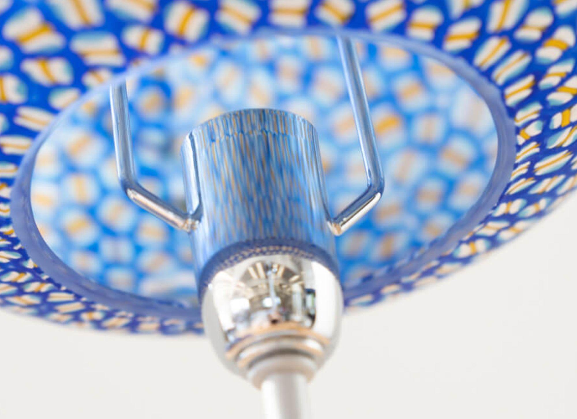 Set de lampes de table en verre de Murano soufflé à la main - années 1990 en vente 8