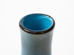 Vase aus mundgeblasenem Muranoglas von Ermanno Nason für Cenedese