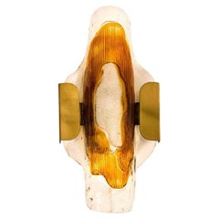 Hand Blown Murano Glass Wall Light or Sconce,  1970s