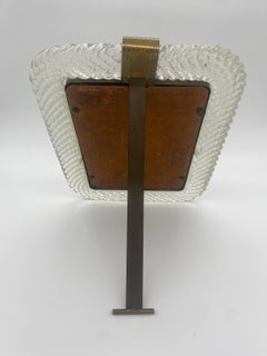 Hand Blown Murano Glasss Frame by Barovier & Toso