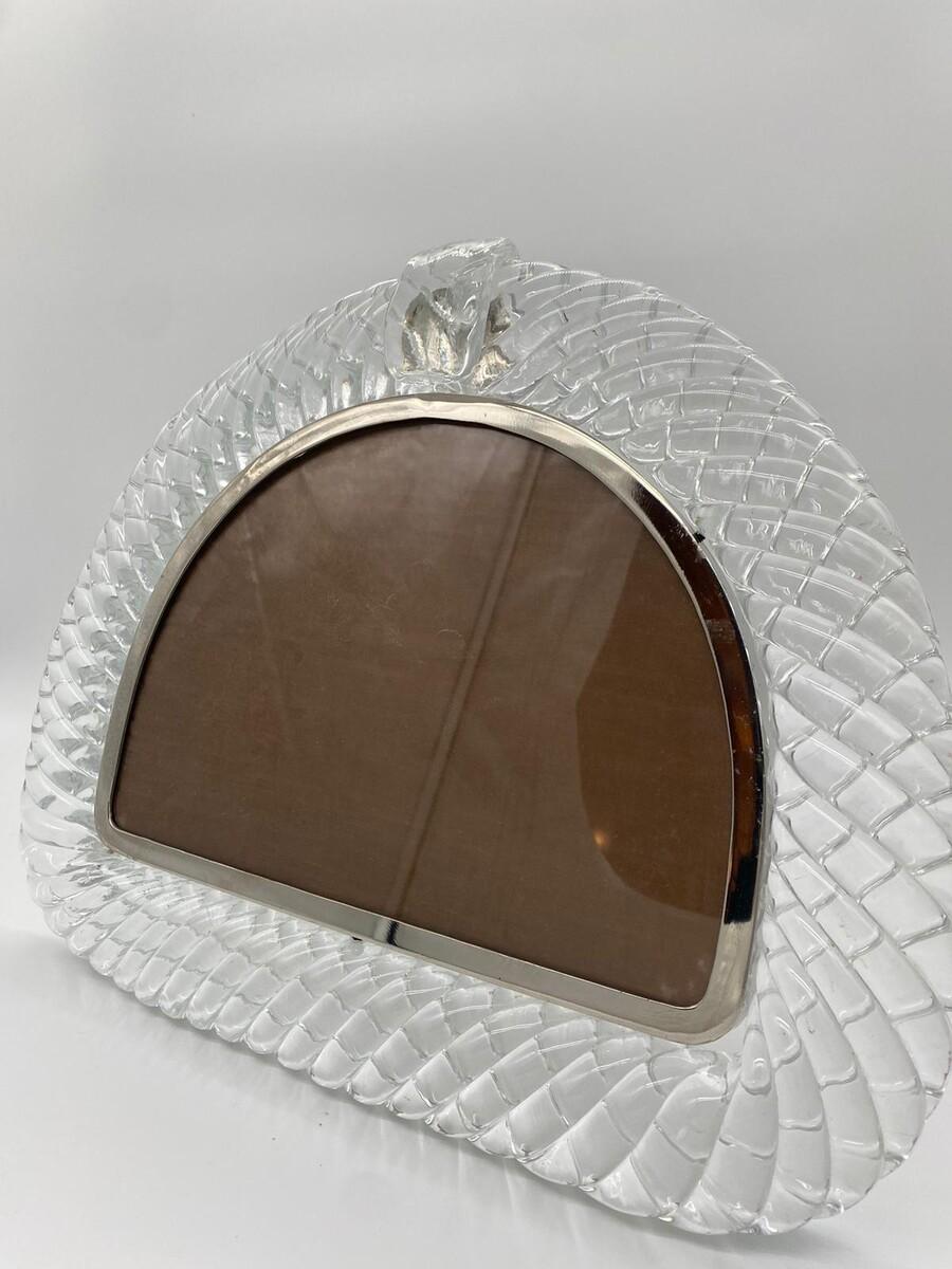Rahmen aus mundgeblasenem Muranoglas von Barovier & Toso im Angebot 1