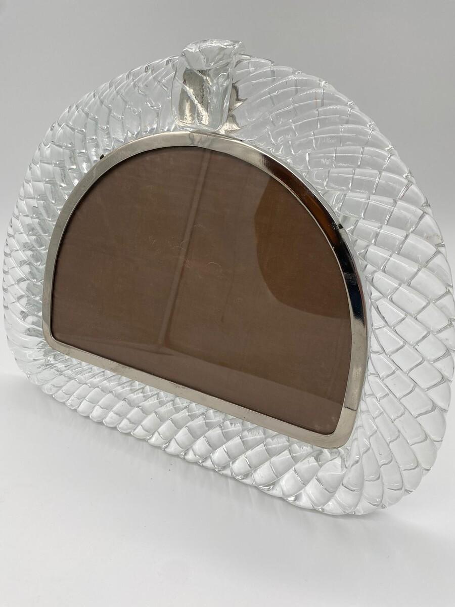Rahmen aus mundgeblasenem Muranoglas von Barovier & Toso im Angebot 2