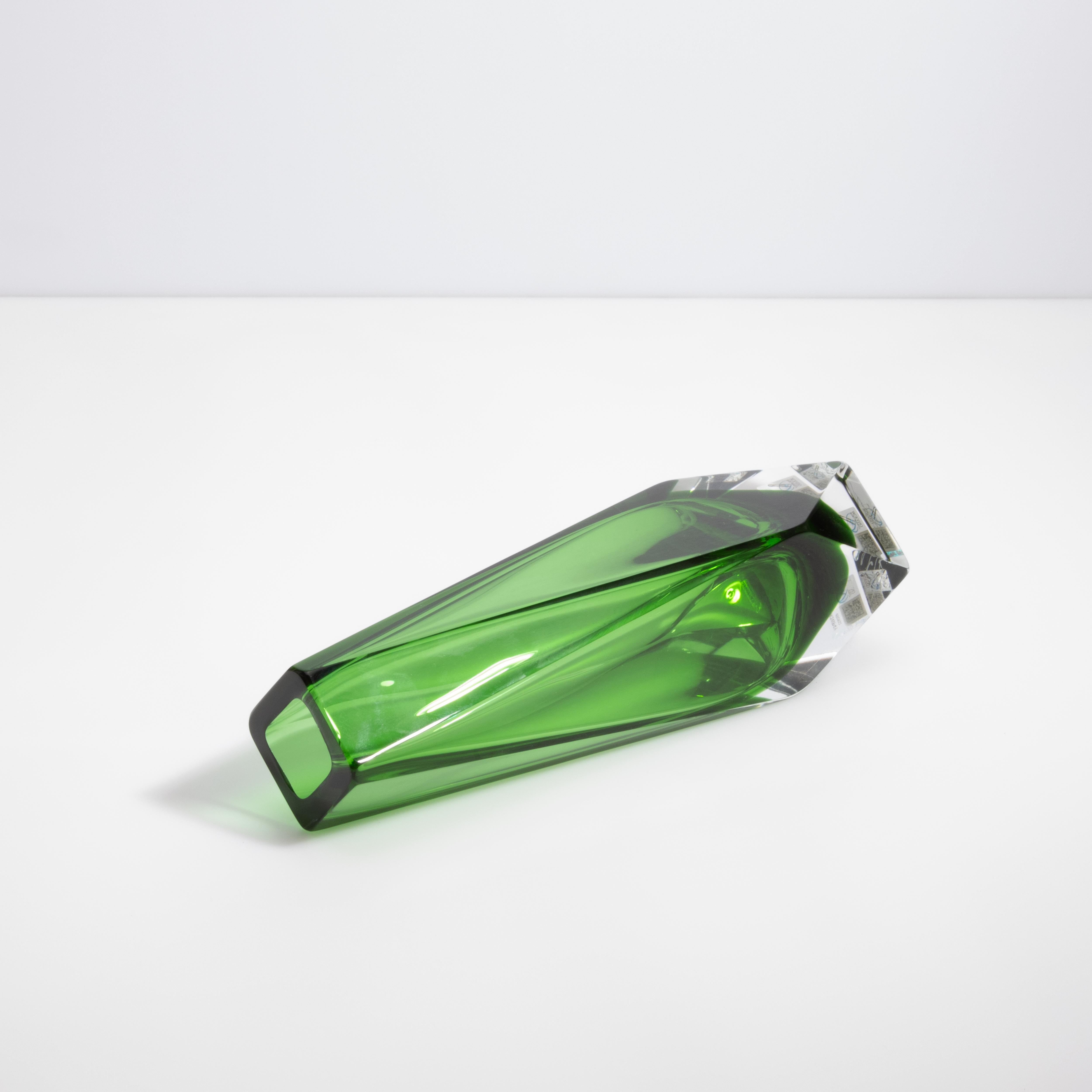Vetro di Murano Vaso di Goccia di Murano soffiato a mano in Greene & Greene piccolo in vendita