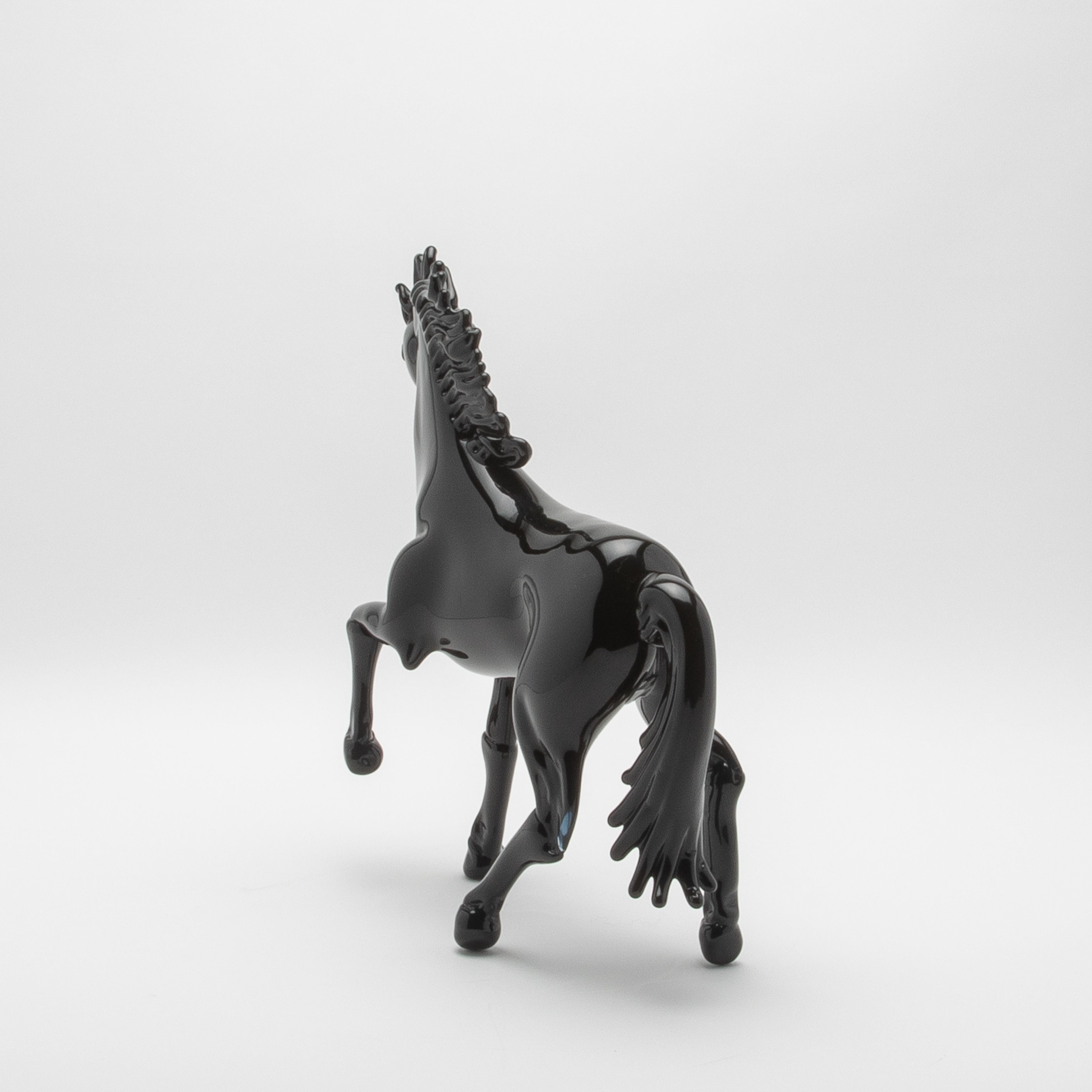 Hand Blown Murano Horse Sculpture In New Condition For Sale In West Hollywood, CA