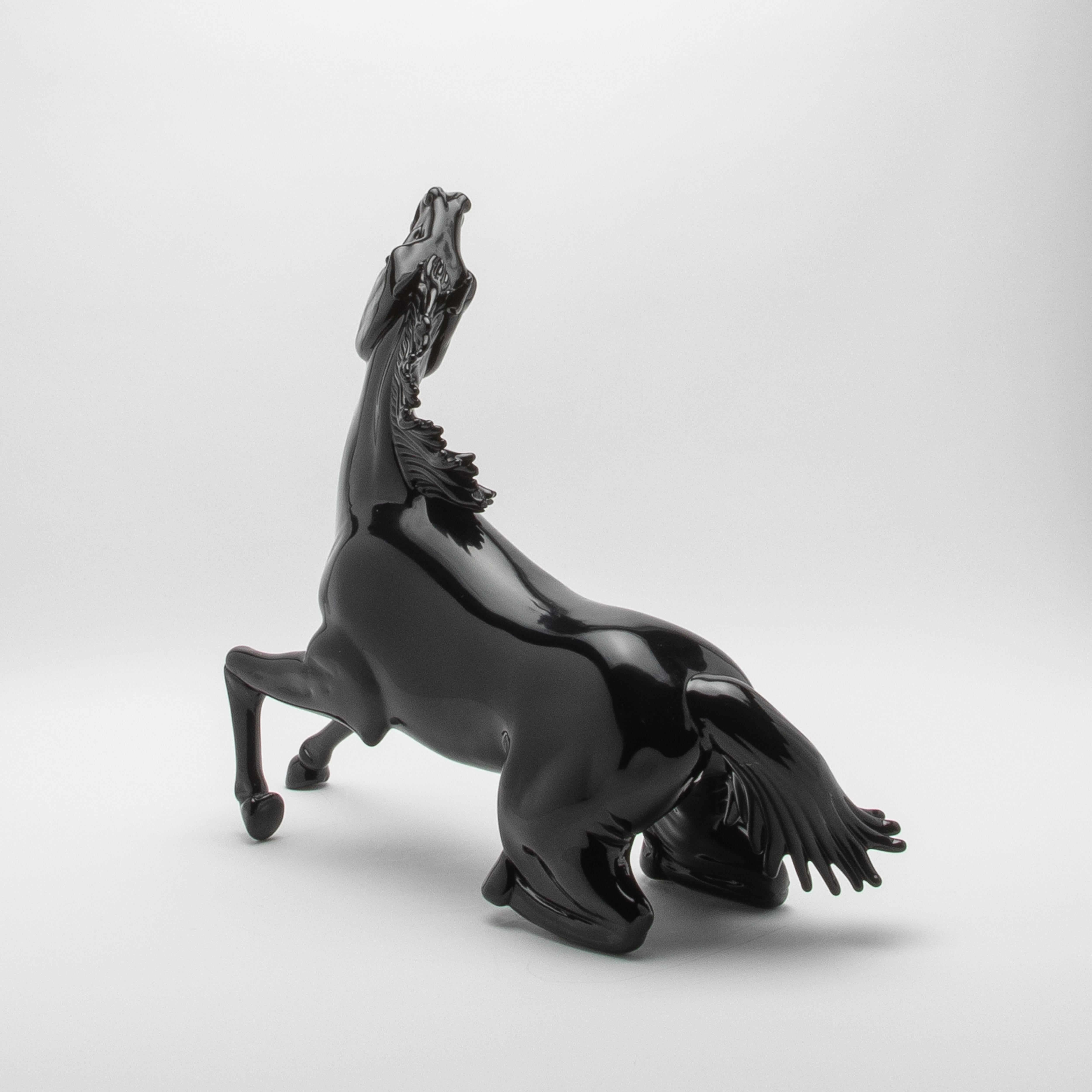 Hand Blown Murano Horse Sculpture In New Condition For Sale In West Hollywood, CA