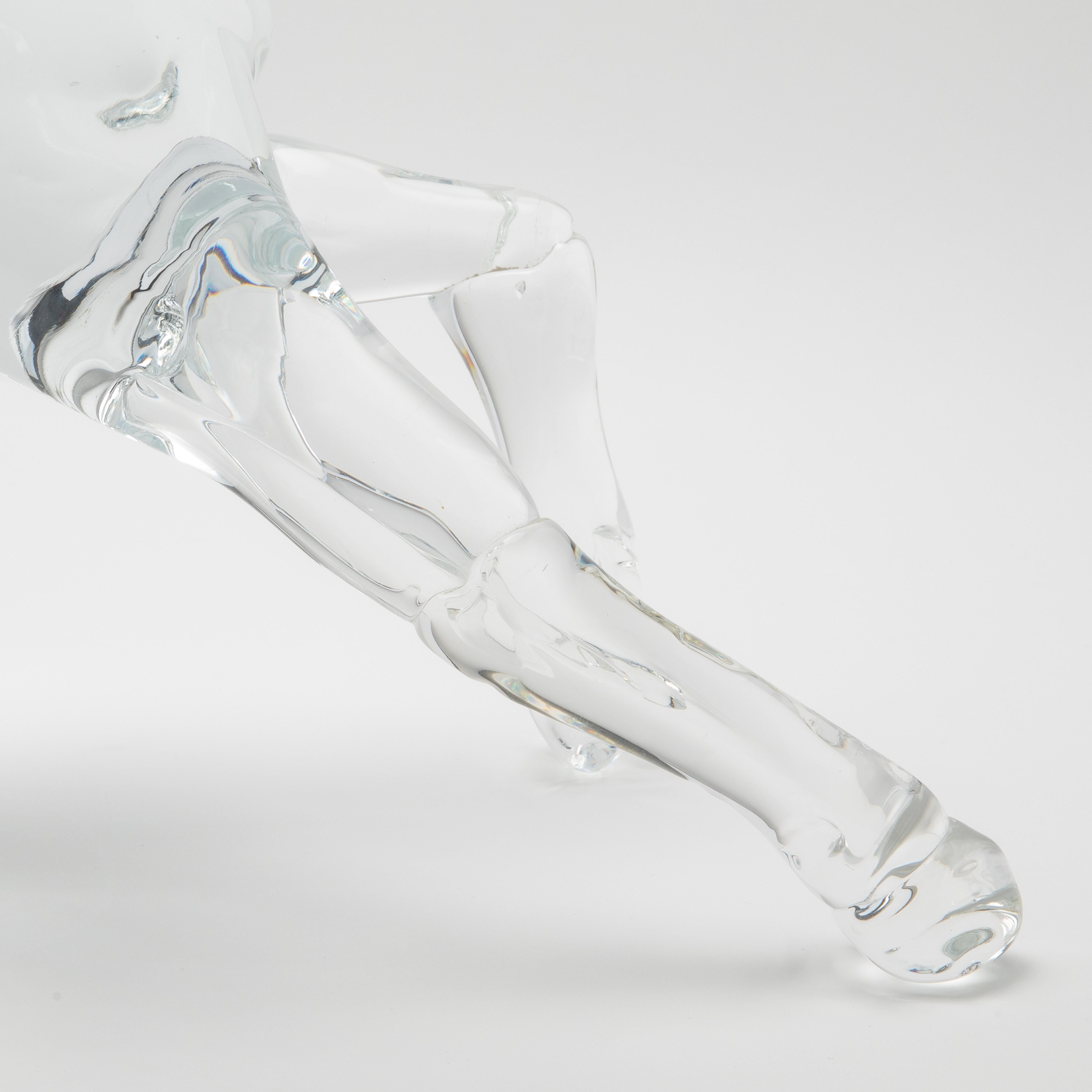 Murano Glass Hand Blown Murano Horse Sculpture For Sale