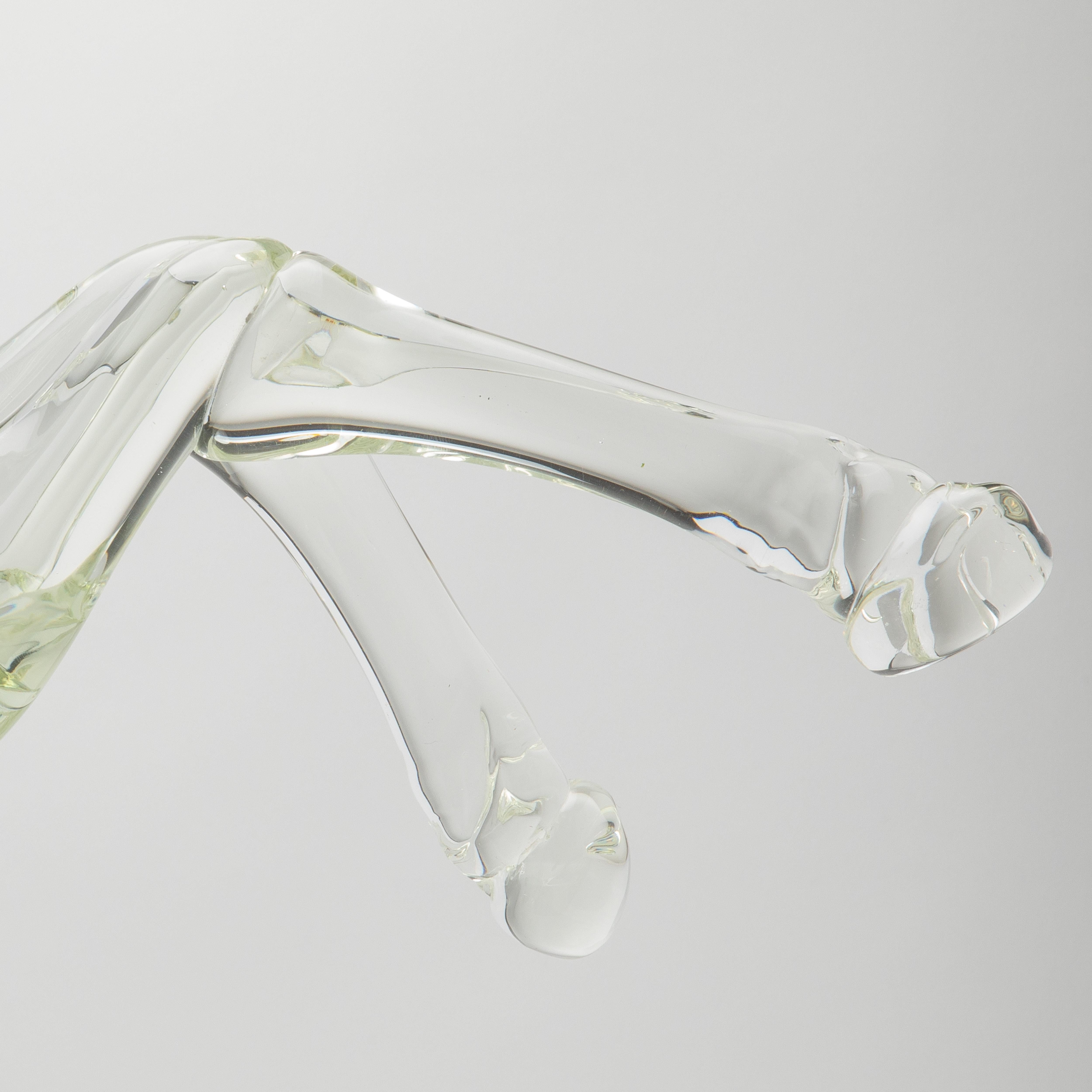 Hand Blown Murano Horse Sculpture For Sale 1