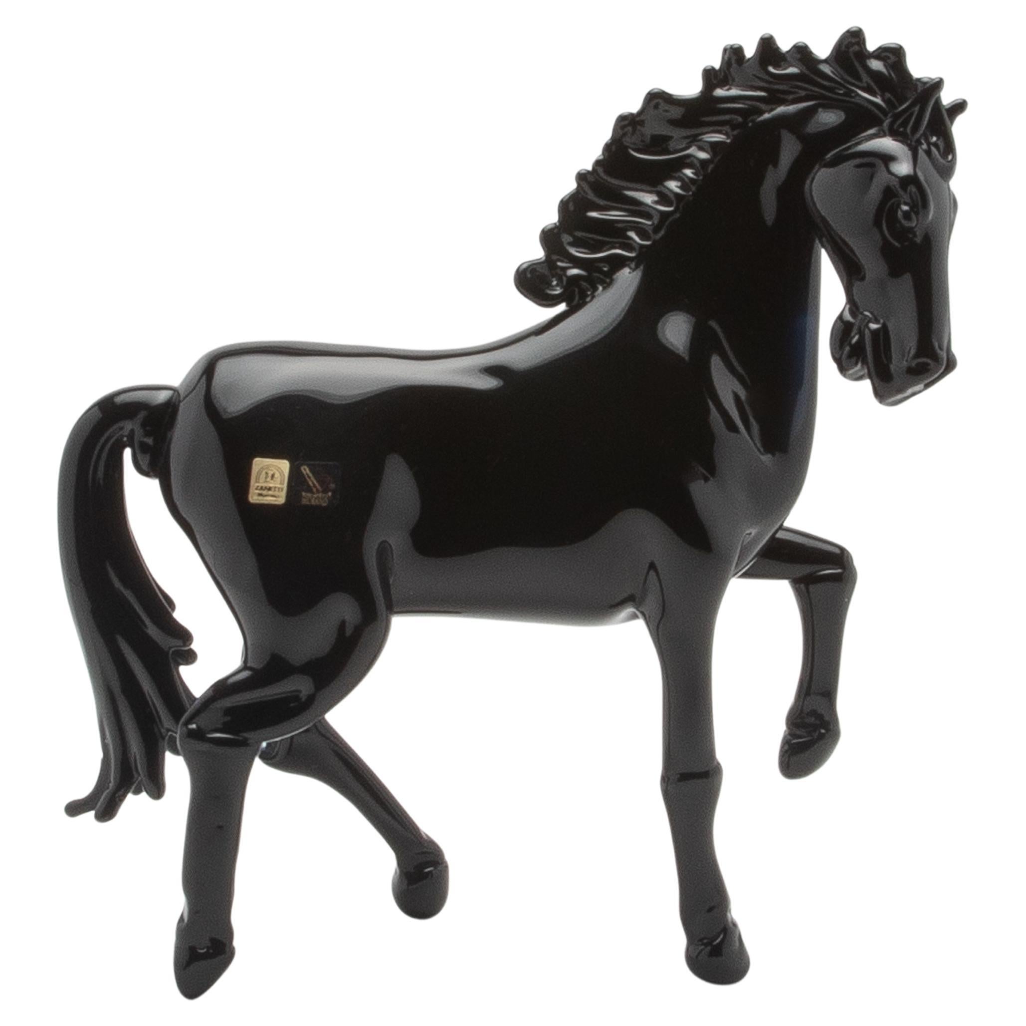 Hand Blown Murano Horse Sculpture